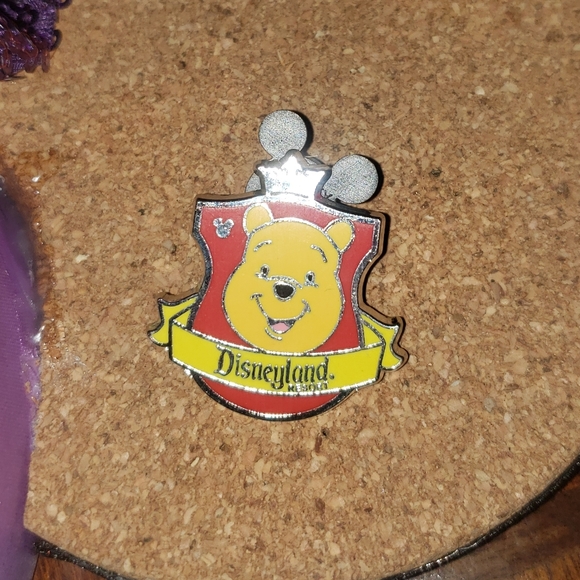 Disney Other - ⭐3 FOR $9, Winnie the Pooh Hidden Mickey Shield Disney Trading Pin